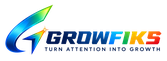 GROWFIKS digital marketing agency logo