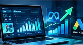 Performance marketing with Google Ads and Meta Ads campaigns